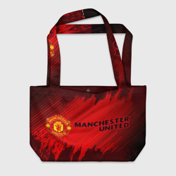 Пляжная сумка 3D Manchester united