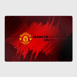 Магнитный плакат 3Х2 Manchester united