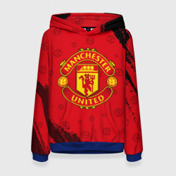 Женская толстовка 3D Manchester united