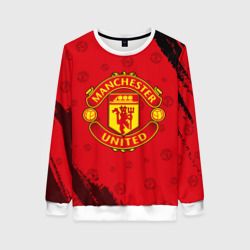 Женский свитшот 3D Manchester united