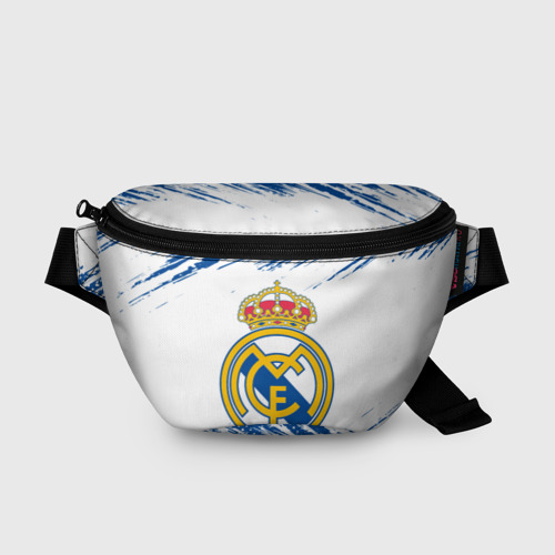 Поясная сумка 3D с принтом REAL MADRID / РЕАЛ МАДРИД, вид спереди #2