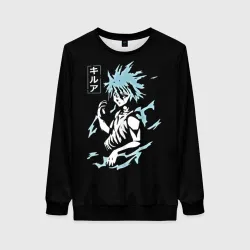 Женский свитшот 3D Киллуа