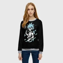 Женский свитшот 3D Киллуа - фото 2