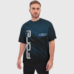 Мужская футболка oversize 3D Ford - фото 2