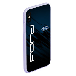 Чехол для iPhone XS Max матовый Ford - фото 2