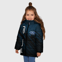 Зимняя куртка для девочек 3D Ford - фото 2
