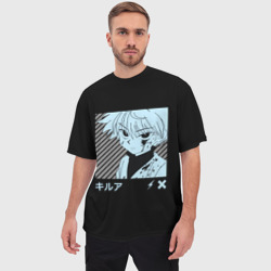 Мужская футболка oversize 3D Killua - фото 2