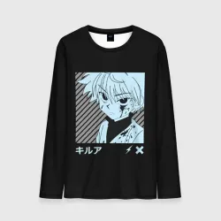 Мужской лонгслив 3D Killua