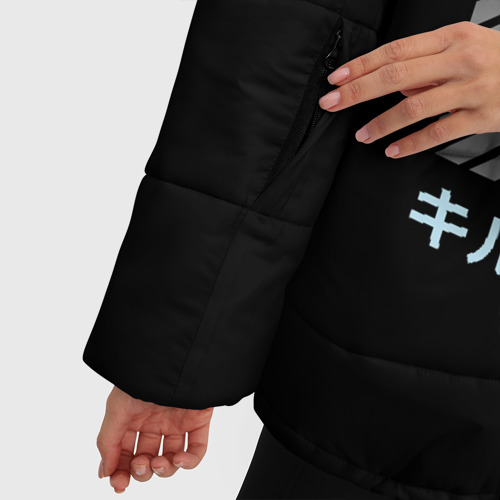 Женская зимняя куртка Oversize Killua, цвет черный - фото 6