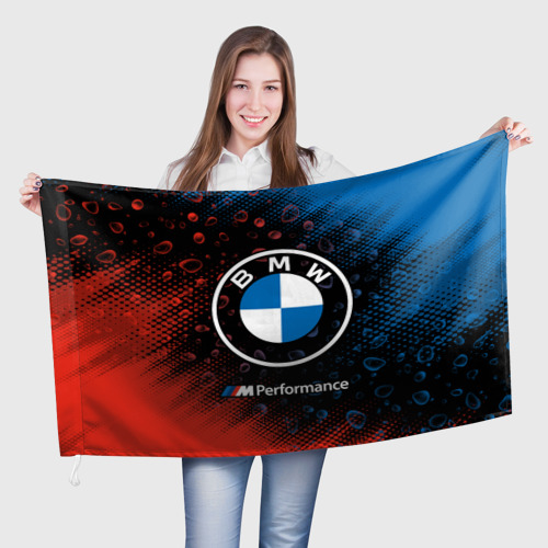 Флаг 3D BMW БМВ