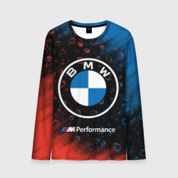 Мужской лонгслив 3D BMW БМВ
