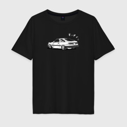 Мужская футболка хлопок Oversize Toyota AE86