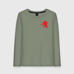 Женский лонгслив хлопок Нерв лого