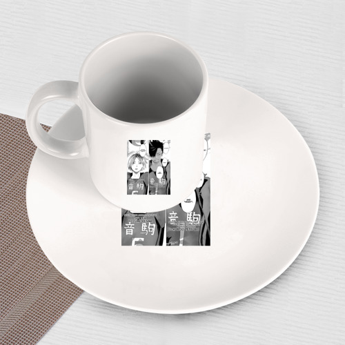 Набор: тарелка + кружка Герои Haikyu - фото 3