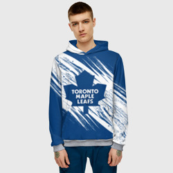 Мужская толстовка 3D Toronto Maple Leafs Торонто Мейпл Лифс - фото 2