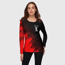 Женский лонгслив 3D Death Note - фото 2