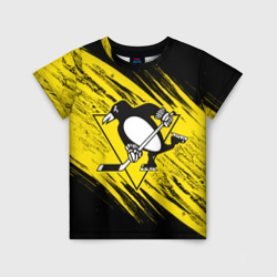 Детская футболка 3D Pittsburgh Penguins Sport