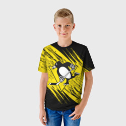 Детская футболка 3D Pittsburgh Penguins Sport - фото 2