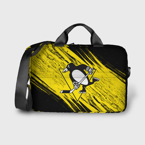 Сумка для ноутбука 3D Pittsburgh Penguins Sport, цвет 3D печать