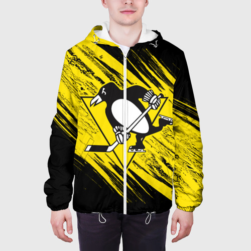 Мужская куртка 3D Pittsburgh Penguins Sport, цвет 3D печать - фото 4