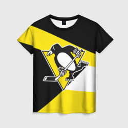 Женская футболка 3D Pittsburgh Penguins Exclusive