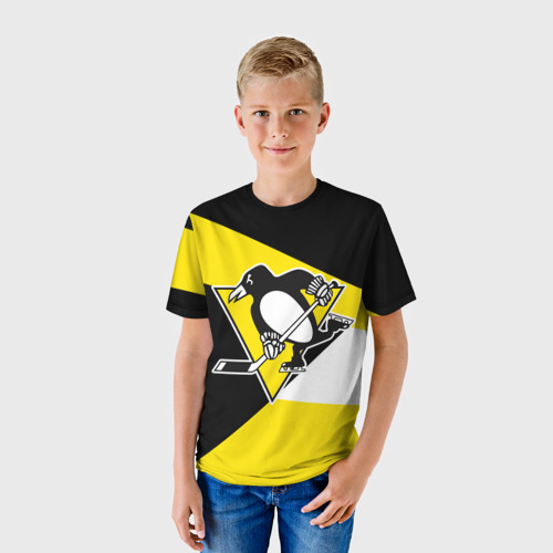 Детская футболка 3D Pittsburgh Penguins Exclusive, цвет 3D печать - фото 3