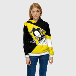 Женская толстовка 3D Pittsburgh Penguins Exclusive - фото 2