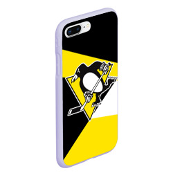 Чехол для iPhone 7Plus/8 Plus матовый Pittsburgh Penguins Exclusive - фото 2