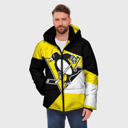 Мужская зимняя куртка 3D Pittsburgh Penguins Exclusive - фото 2