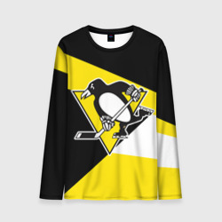 Мужской лонгслив 3D Pittsburgh Penguins Exclusive