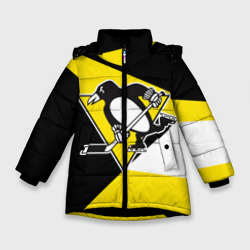 Зимняя куртка для девочек 3D Pittsburgh Penguins Exclusive