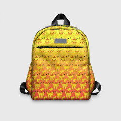 Детский рюкзак 3D Pikachu паттерн