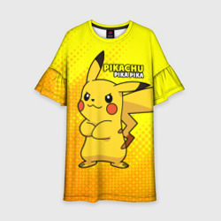 Детское платье 3D Pikachu Pika Pika