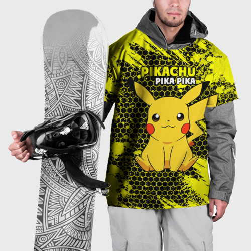 Накидка на куртку 3D Pikachu Pika Pika, цвет 3D печать