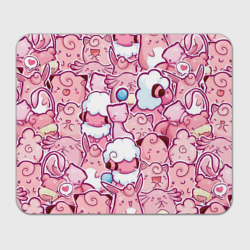 Прямоугольный коврик для мышки Розовое собрание