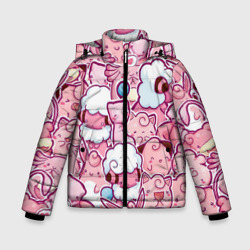 Зимняя куртка для мальчиков 3D Розовое собрание
