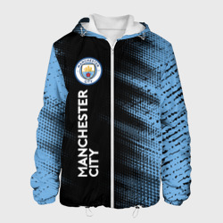 Мужская куртка 3D Manchester city Манчестер Сити