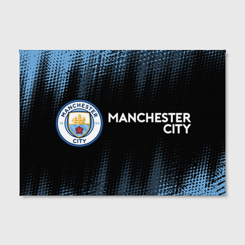 Холст прямоугольный Manchester city Манчестер Сити, цвет 3D печать - фото 2