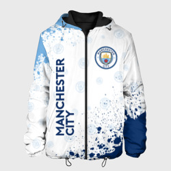 Мужская куртка 3D Manchester city Манчестер Сити
