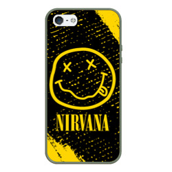 Чехол для iPhone 5/5S матовый Nirvana Нирвана