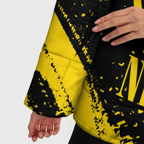 Женская зимняя куртка Oversize Nirvana Нирвана, цвет черный - фото 6