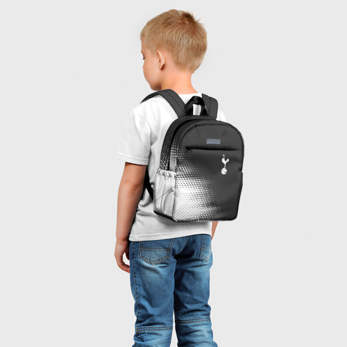 Детский рюкзак 3D с принтом TOTTENHAM HOTSPUR / Тоттенхэм, фото на моделе #1