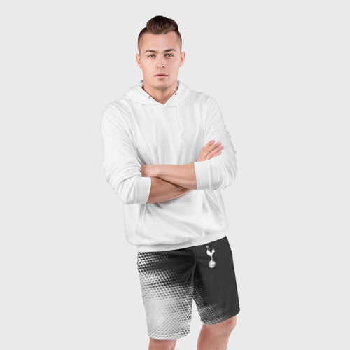 Мужские шорты спортивные с принтом TOTTENHAM HOTSPUR / Тоттенхэм, фото #4