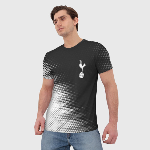 Мужская футболка 3D Tottenham Hotspur Тоттенхэм, цвет 3D печать - фото 3