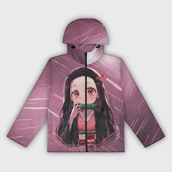 Женская ветровка 3D Незуко Камадо