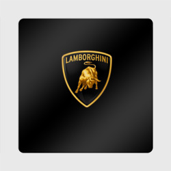 Магнит виниловый Квадрат Lamborghini