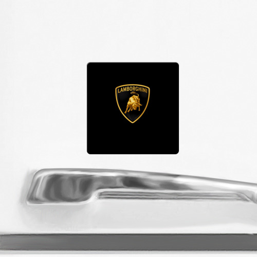 Магнит виниловый Квадрат Lamborghini - фото 2