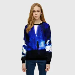 Женский свитшот 3D Твое имя - фото 2