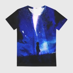 Женская футболка 3D Твое имя