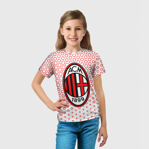 Детская футболка 3D AC MILAN / МИЛАН - фото 5